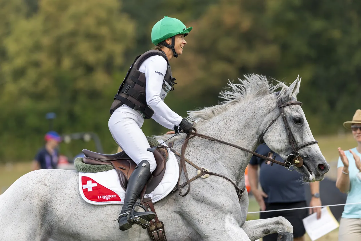 Melody Johner (SUI) riding Erin
FEI Eventing World Championship, Aachen (GER) 2026
Cross-Country Team & Individual
DHL-Prize
© FEI/Leanjo de Koster